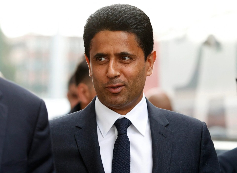 Nasser Al-Khelaifi has denied his involvement in the Manchester United takeover talks