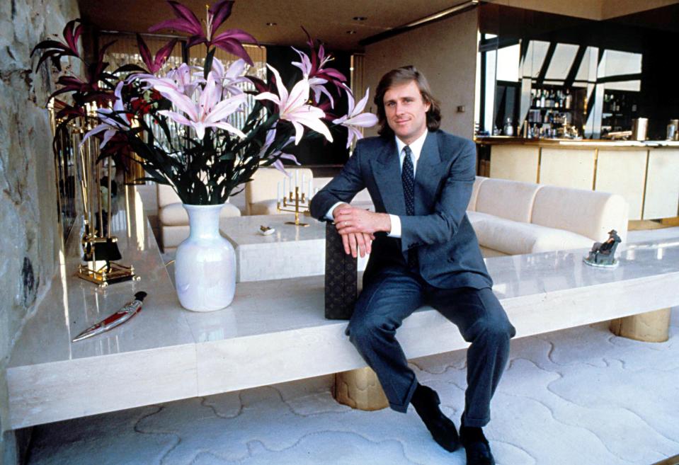 After he retired, Björn Borg heavily invested in a fashion empire but it failed to take off