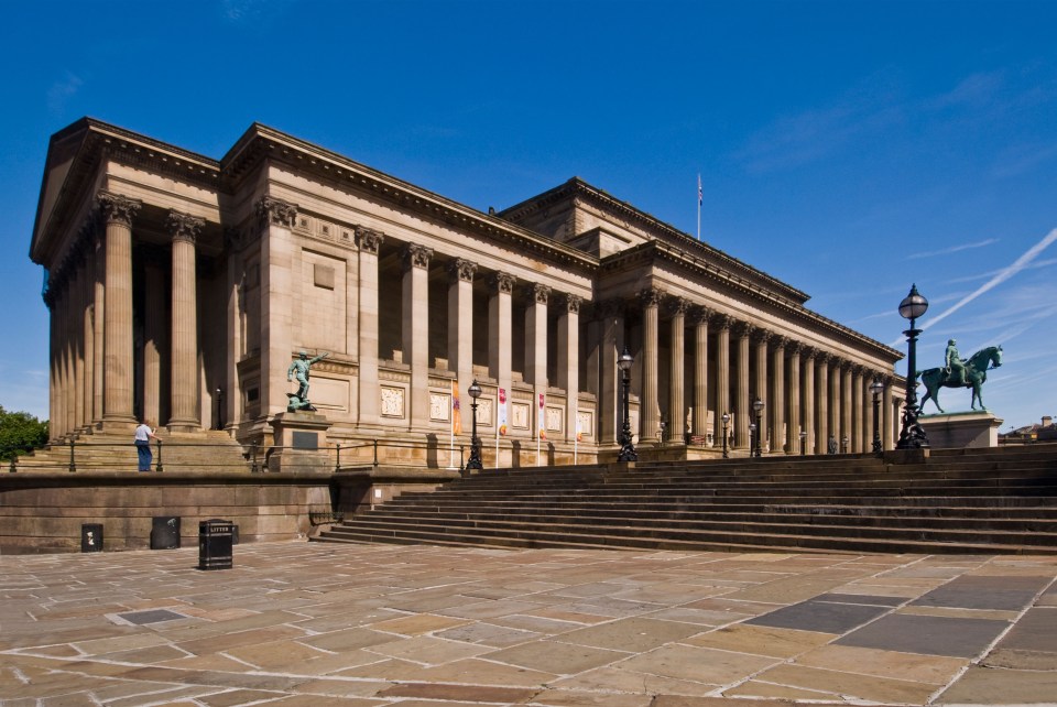 St George's Hall is frequently used in films that are meant to be set in America