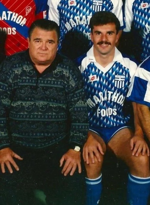 Football legend Ferenc Puskas became Postecoglou's mentor at South Melbourne Hellas