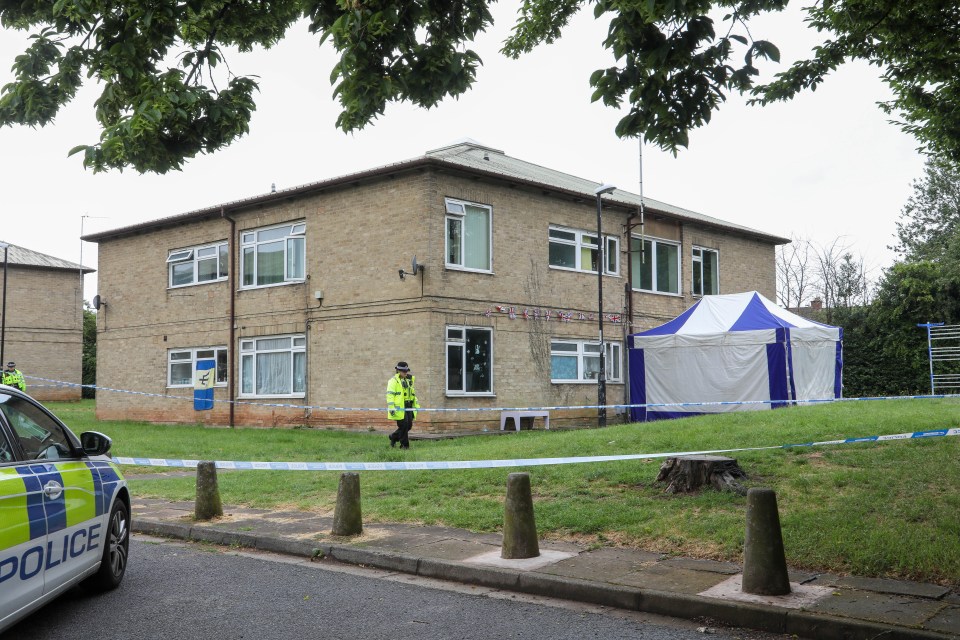 A 44-year-old woman and a teen boy have been charged with his murder