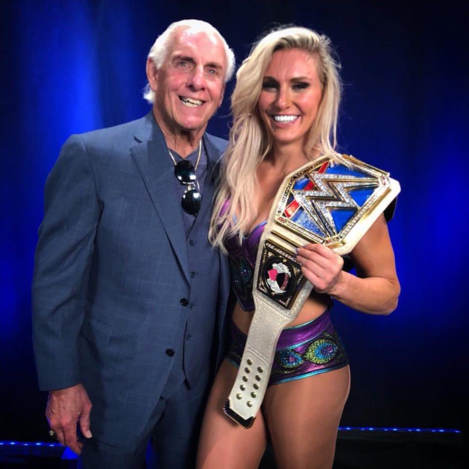 Ric Flair's daughter Charlotte is continuing the family legacy in WWE