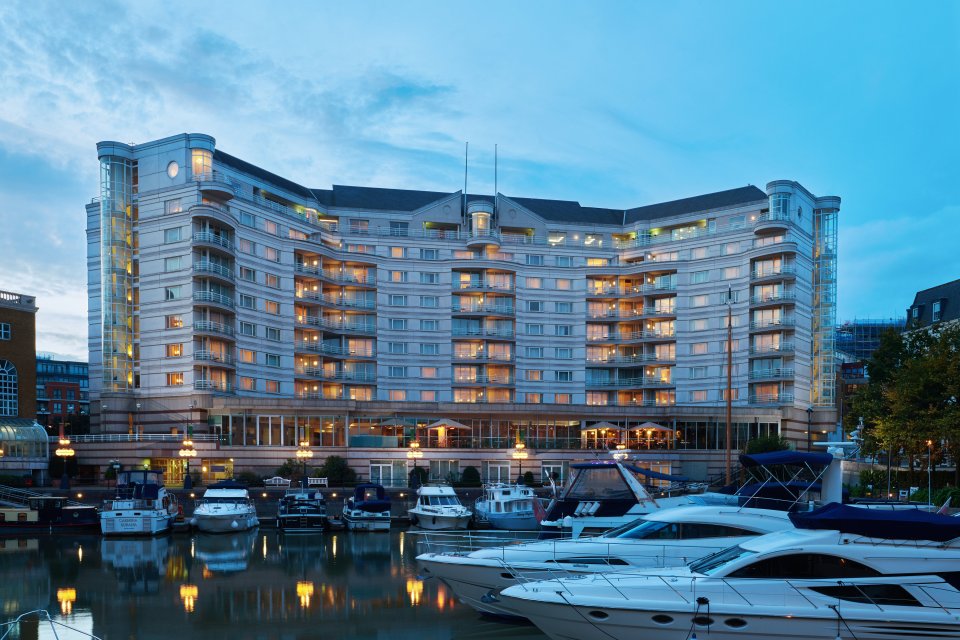 Book a room overlooking the  marina and you’ll feel worlds away from London's chaos