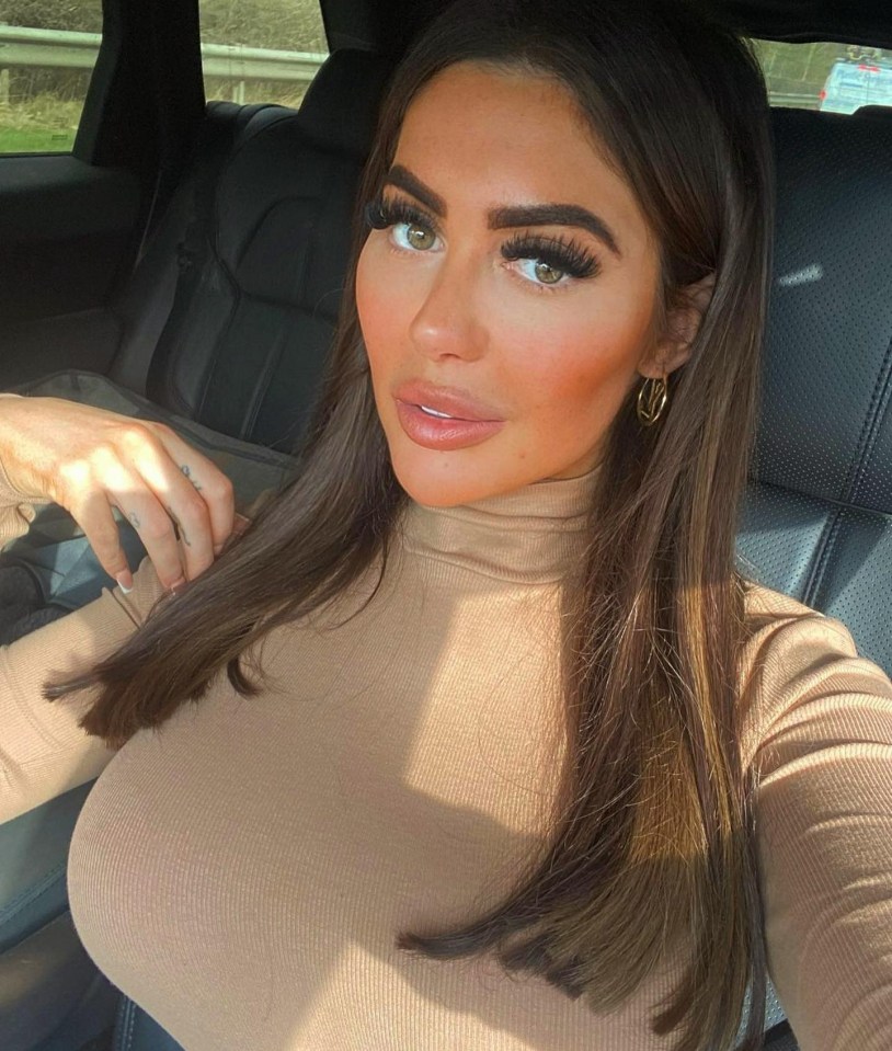 Chloe Ferry shocked fans with a picture of her natural lips