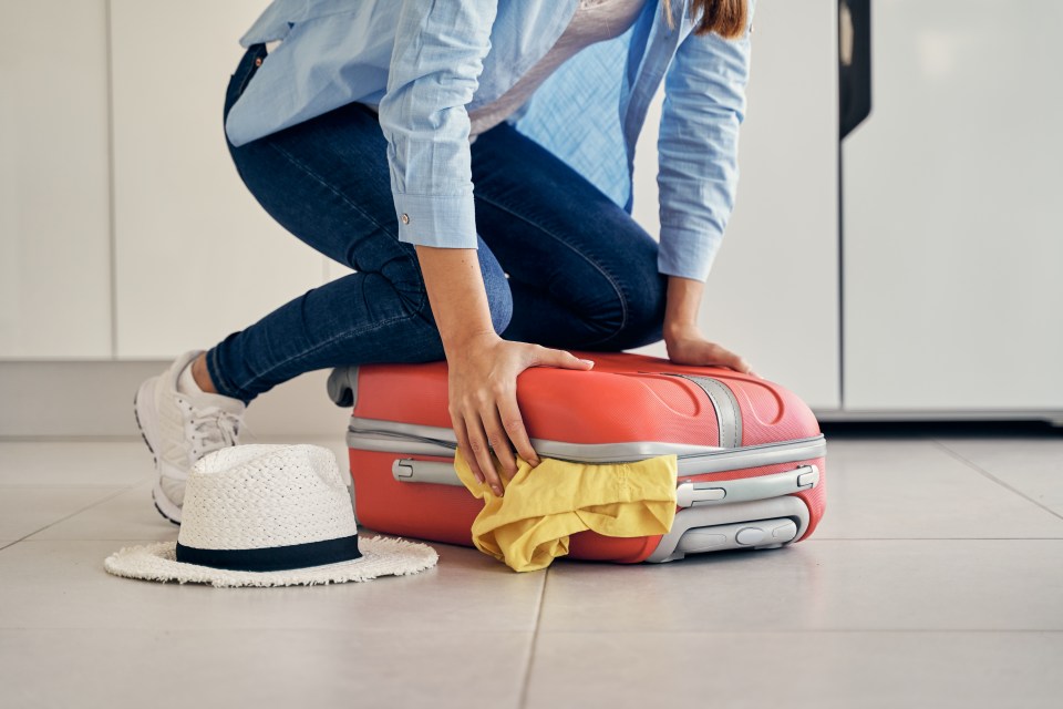 A travel expert has revealed their best packing hack to avoid checking luggage into the hold (stock image)