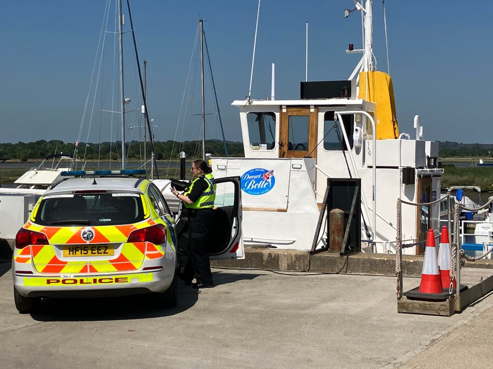 Police have impounded a pleasure boat following the deaths of Sunnah and the teenage lad