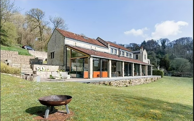 The paper mill conversion turned out to boast a beautiful home with all the buildings original features restored