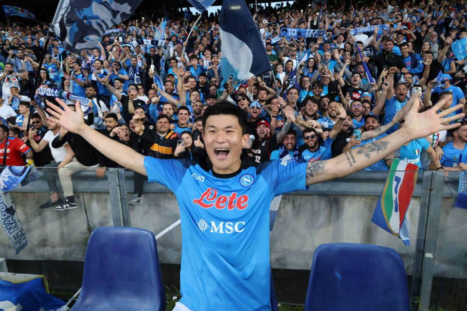 Kim Min-jae only joined Napoli at the beginning of the season