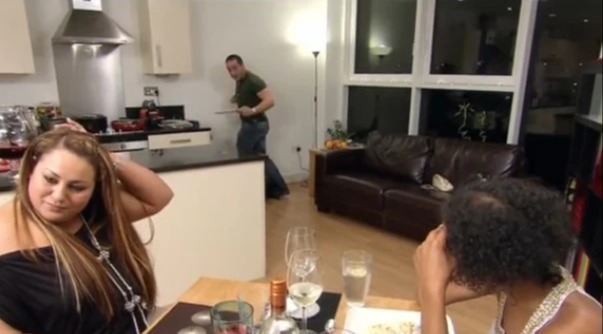 Shocking moment Come Dine With Me host scrapes guest’s dinner into the bin – leaving whole table squirming, //rb.gy/zif6l, , Channel 4