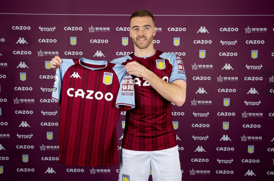 Calum Chambers signed for Aston Villa last year