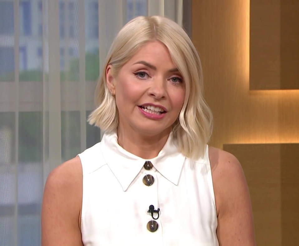 Holly Willoughby on This Morning