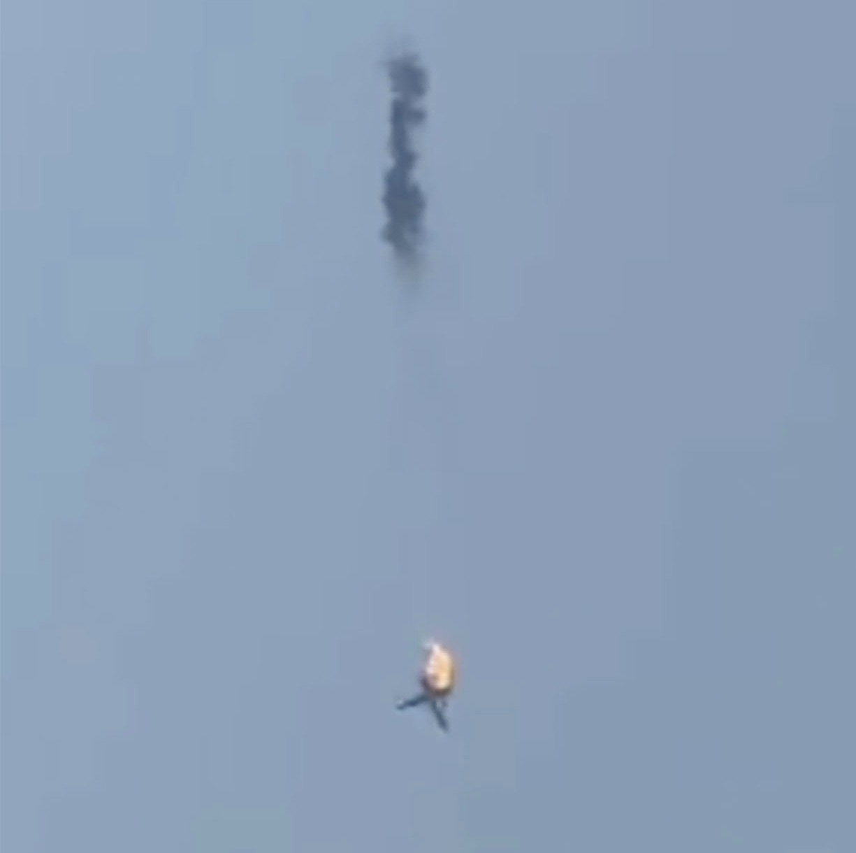 Footage appeared to show a Russian IL-18 being shot down by Wagner forces