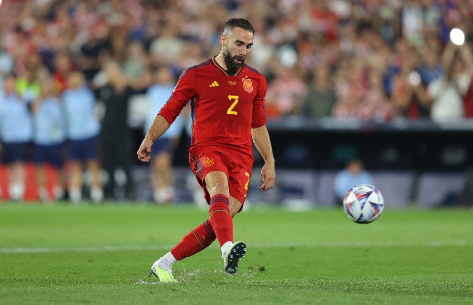 Dani Carvajal's cheeky Panenka penalty sealed the shootout win