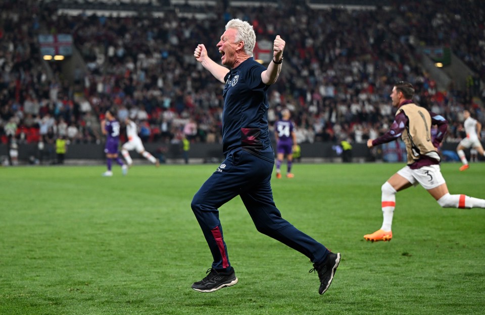 The Scot sprinted down the touchline after Bowen's winner