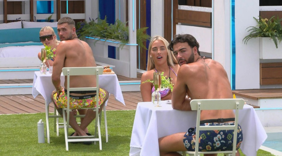 Love Islanders were left shocked by Maya's surprise appearance