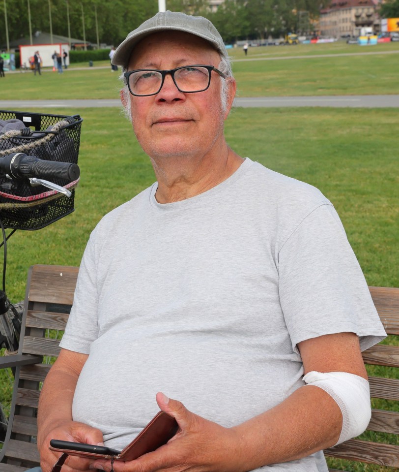 The 78-year-old victim Youssouf who was stabbed multiple times in the neck