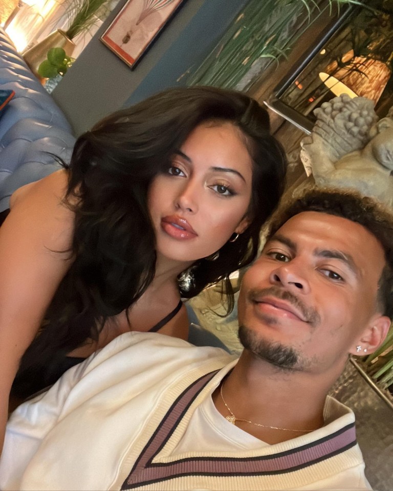 Cindy is dating Everton star Dele Alli