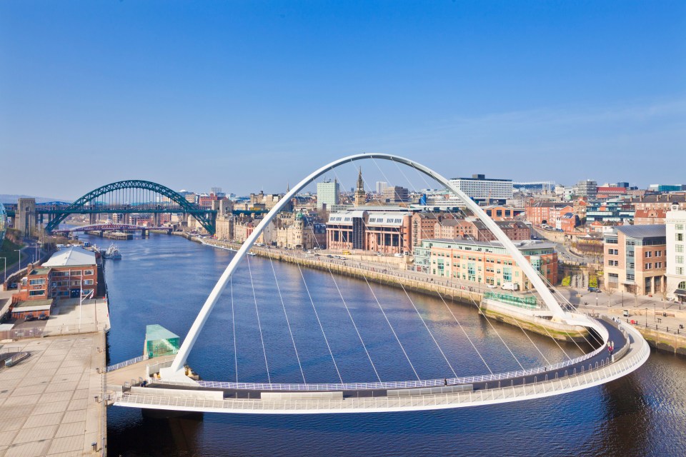 The Tyne Bridge and Millennium Bridge are iconic city sights