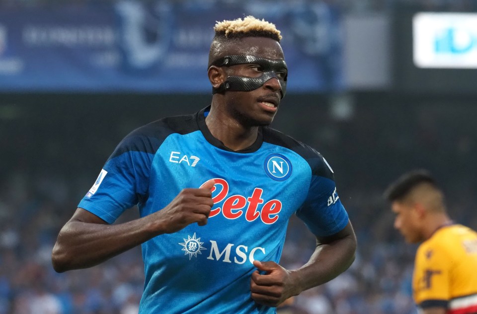 Manchester United are interested in signing Napoli Victor Osimhen