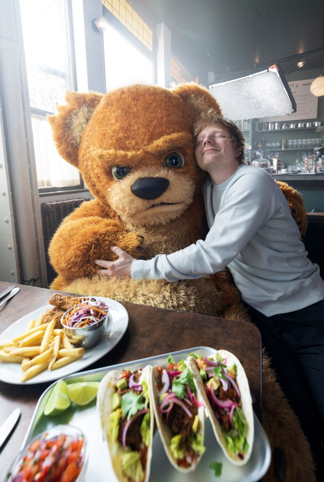 Ed Sheeran launched the first advert for his Tingly Ted’s hot sauces