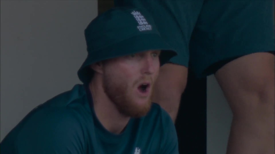 Ben Stokes was left in awe after the opening ball