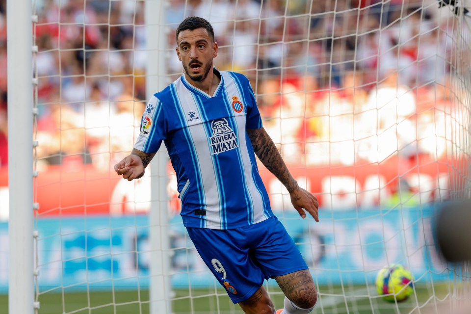 Real madrid are closing in on a shock move for Espanyol striker Joselu