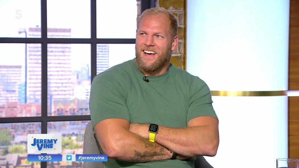 James Haskell made the claims in an appearance on the Jeremy Vine show