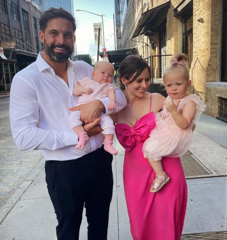 Camilla Thurlow and Jamie Jewitt are still going strong - married with two children