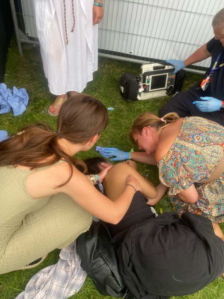 Chloe almost died after puffing on a man's vape at a festival