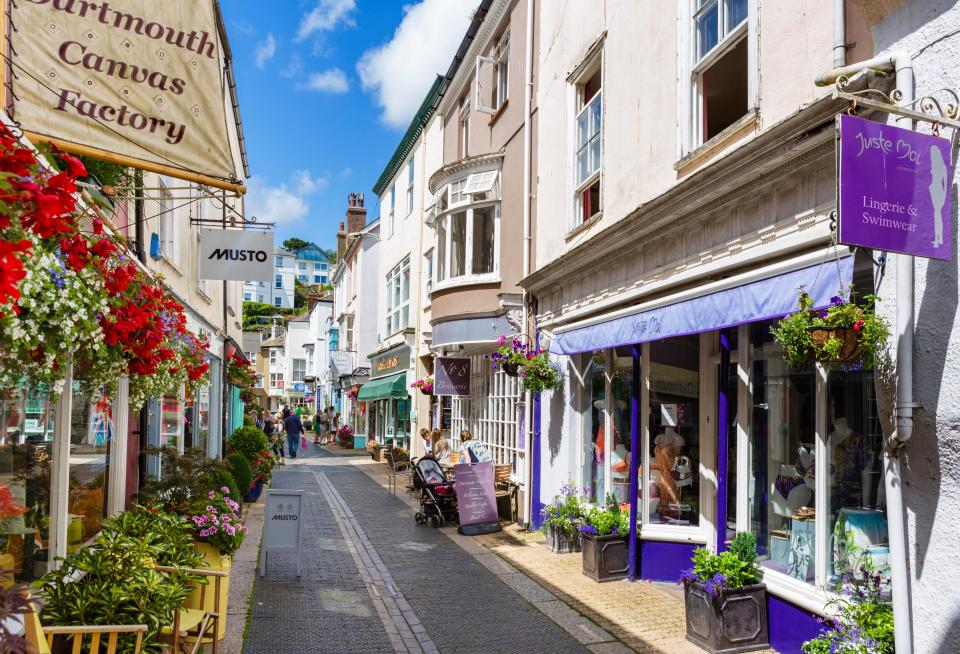 Dartmouth in Devon is divided between rich visitors and hard-up locals