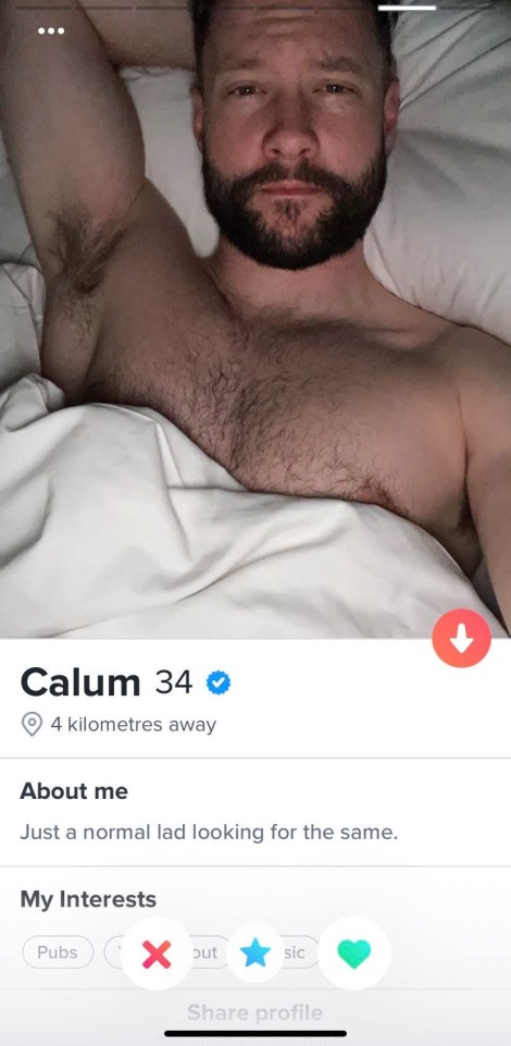 Calum Scott has joined Tinder after admitting he’s desperate to become a dad