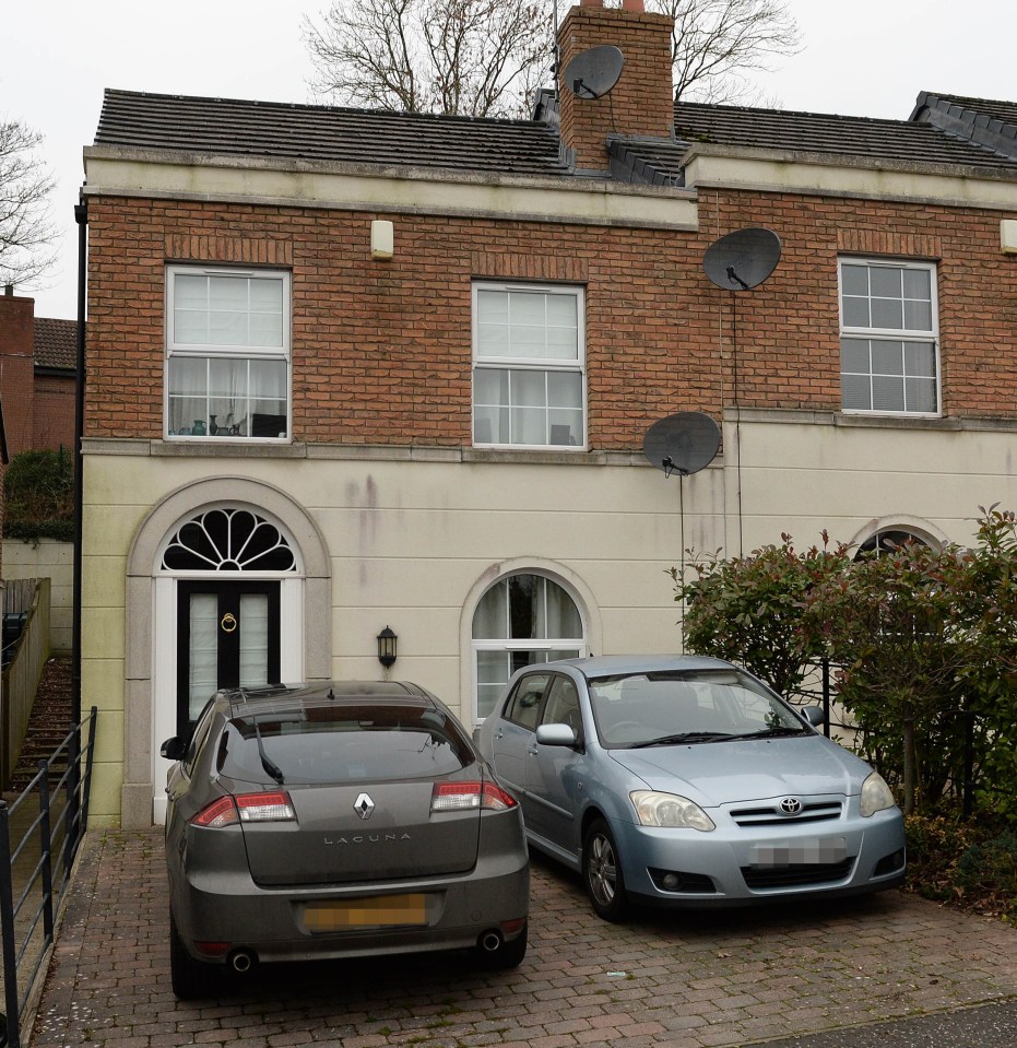 The millionaires were renting this house in Moira, County Down when they won