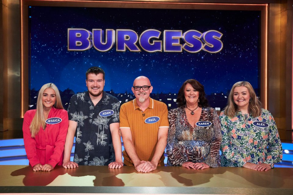 Alex Burgess Lawson was a contestant on Family Fortunes