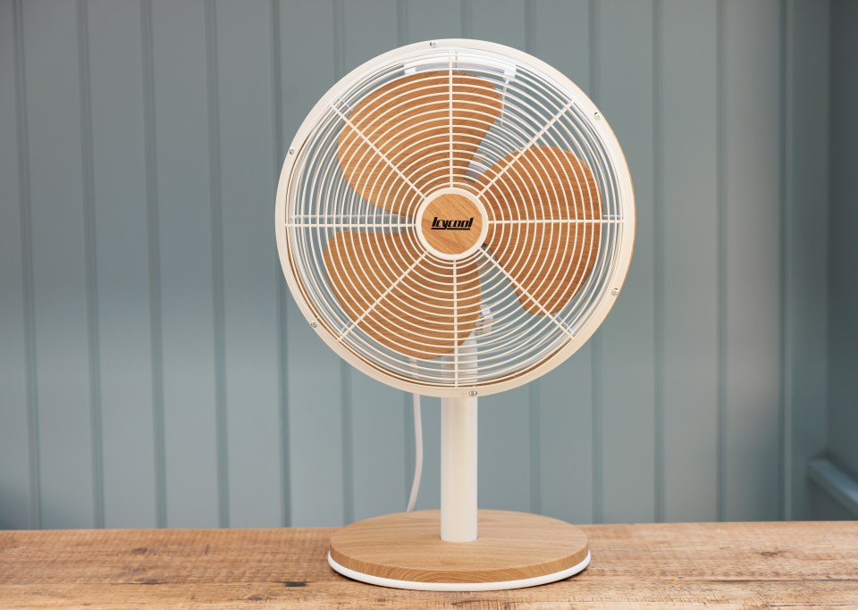 Perfect for anyone who wants to keep cool while keeping their room chic