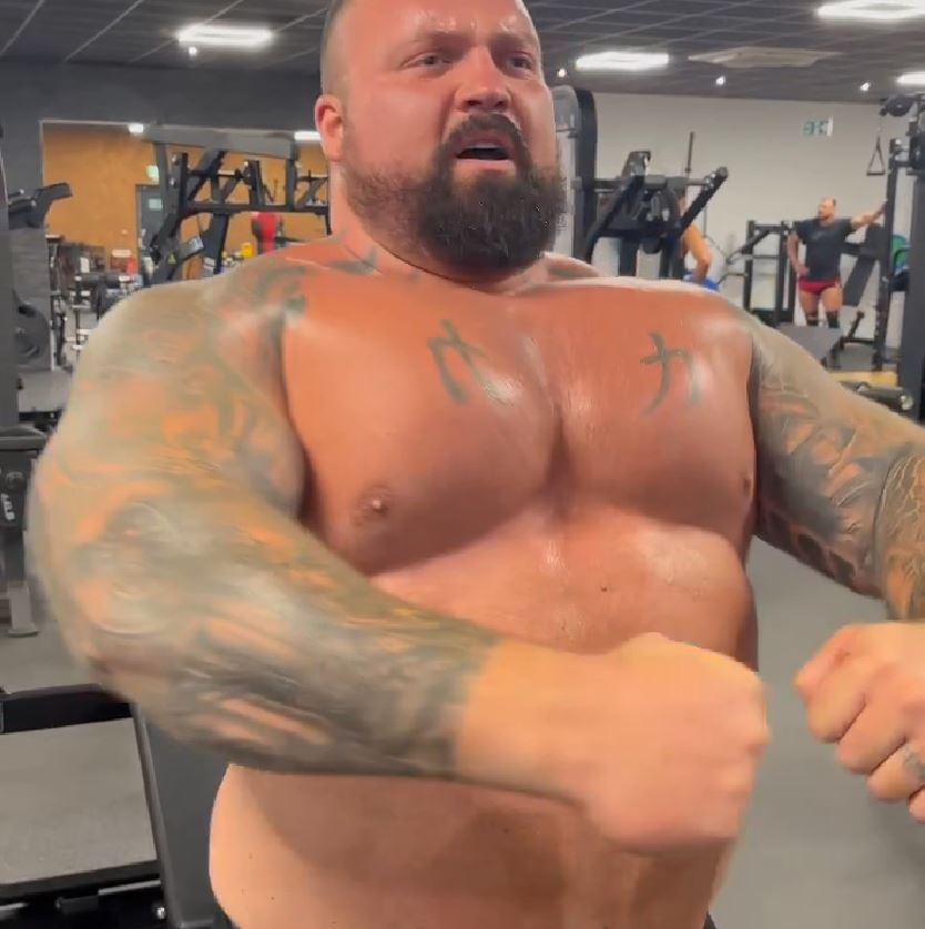 Ex-World’s Strongest Man Eddie Hall is trying his hand at bodybuilding