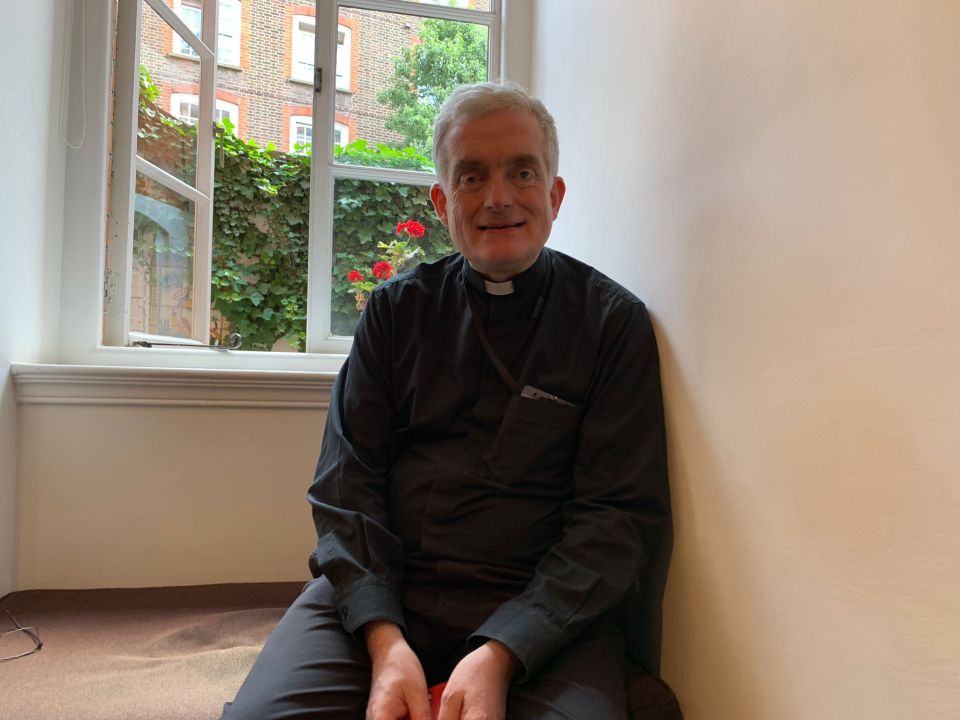 Father Mackenzie says the introduction of Universal Credit contributed to a rise in homelessness