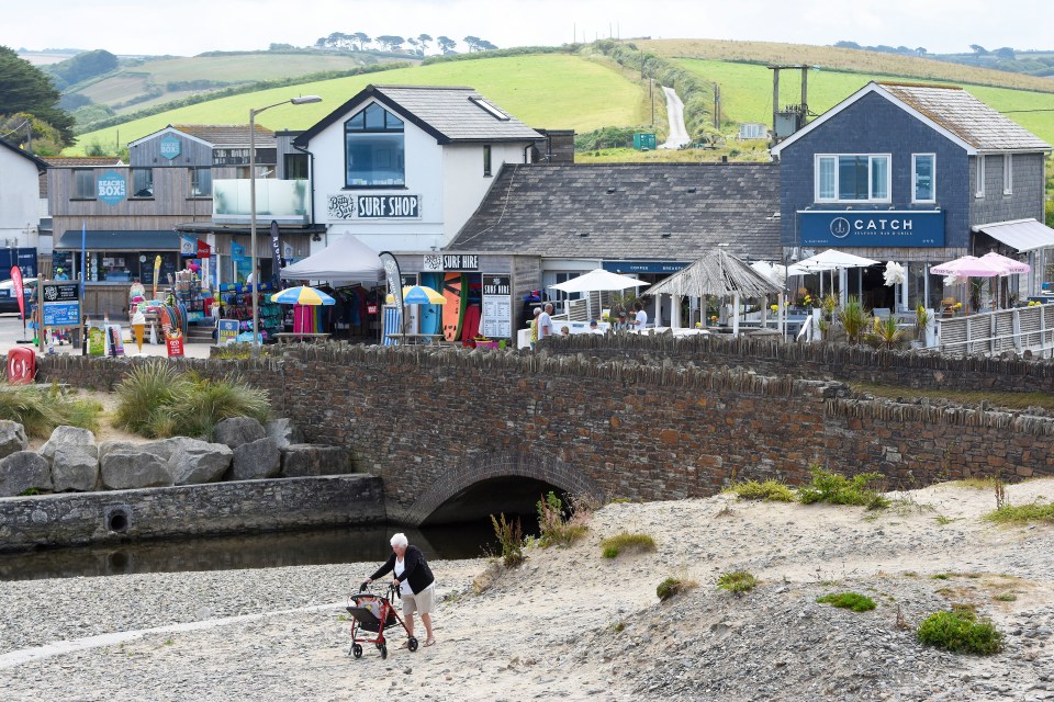 Picturesque Mawgan Porth is busiest in summer