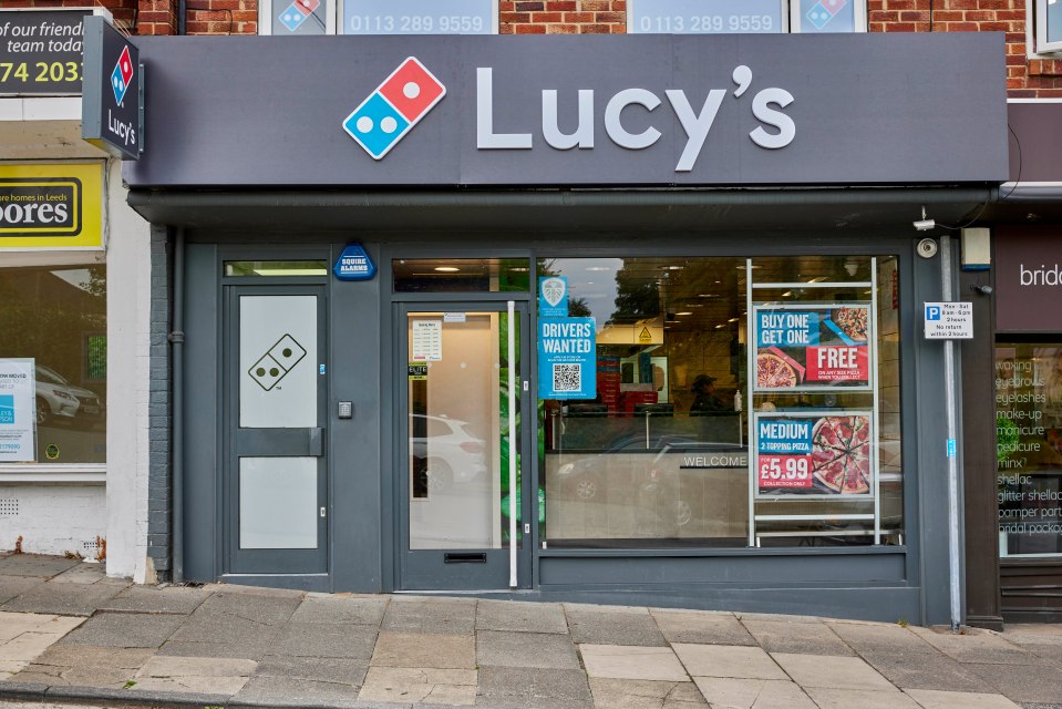 The same branch was renamed 'Lucy's' before the Euro 2022 final