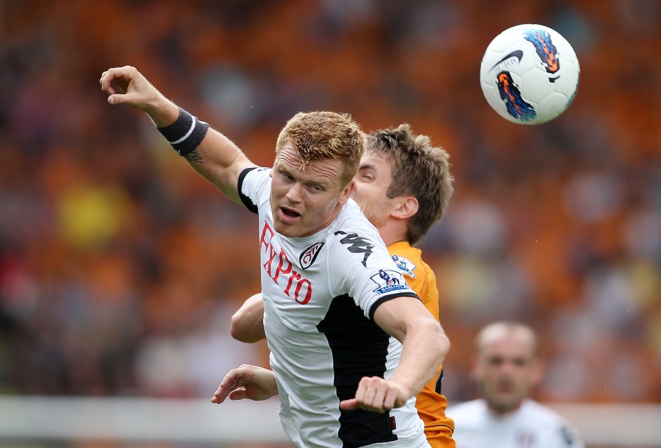 The full-back later returned to the Premier League with Fulham