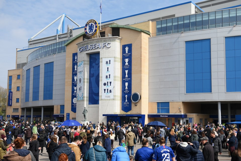 Stamford Bridge, Chelsea's home since 1905, currently has capacity for 41,000 fans