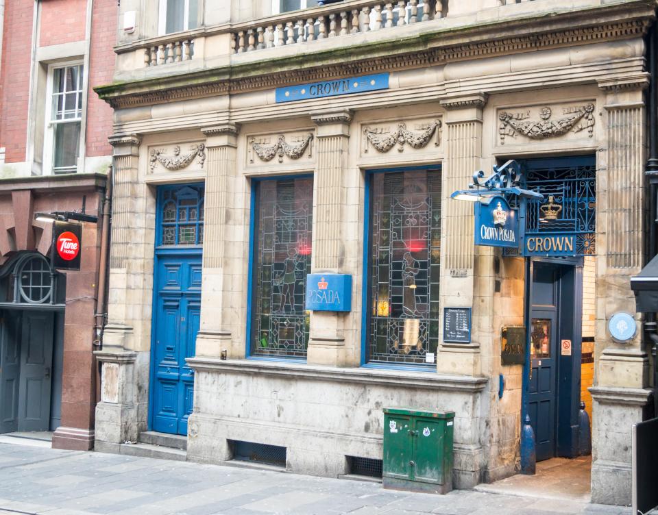 The Crown Posada is one of the best pubs in Newcastle city centre