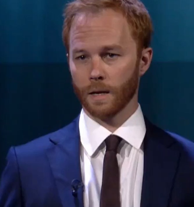 The ginger-haired actor read parts of what the Duke of Sussex said under cross examination