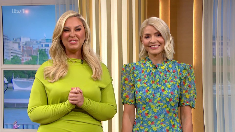 Josie Gibson joined Holly Willoughby again today on This Morning