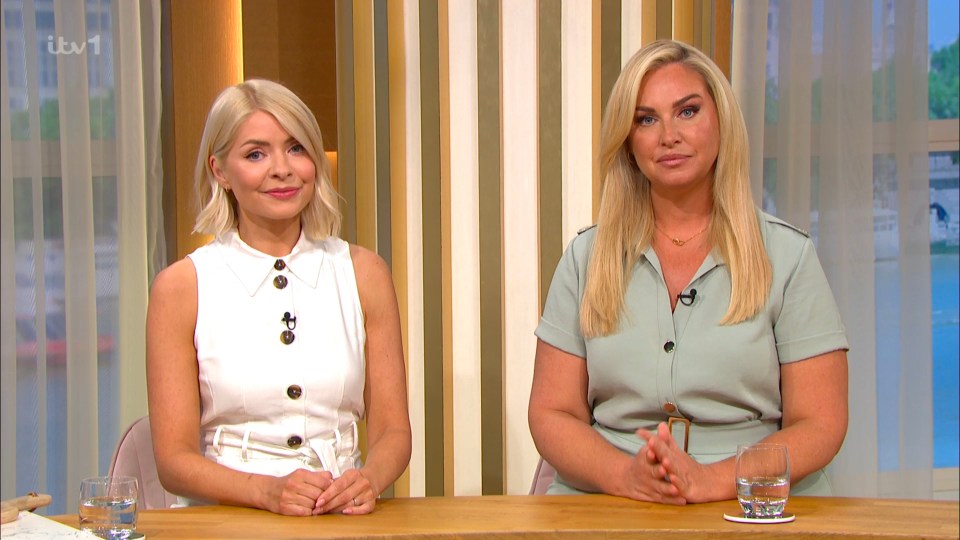 Josie Gibson was Phillip Schofield's replacement on Holly's emotional return