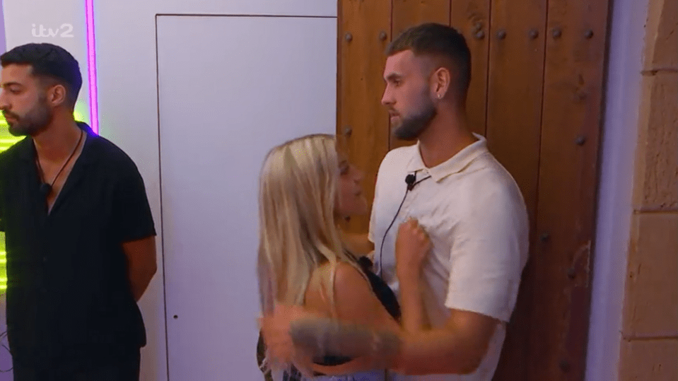 Zach's tears for Molly were short-lived after her shock exit