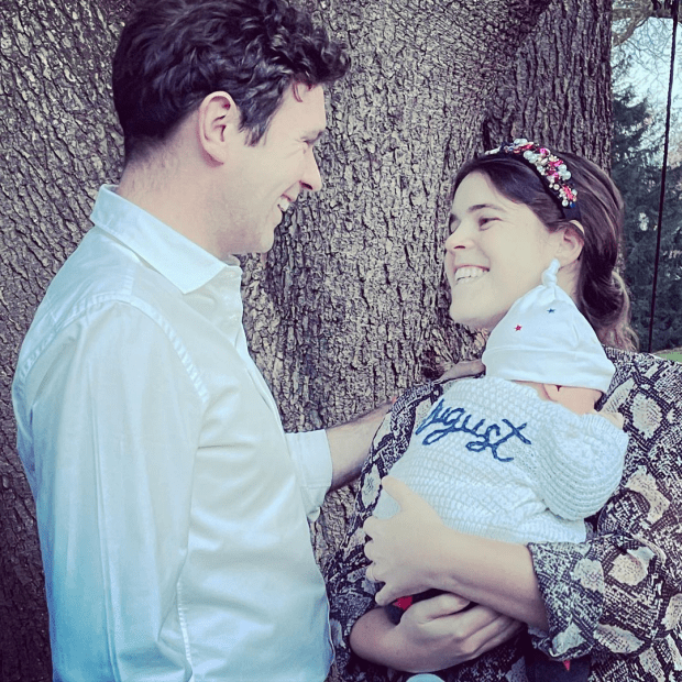 The princess and Jack Brooksbank share baby August