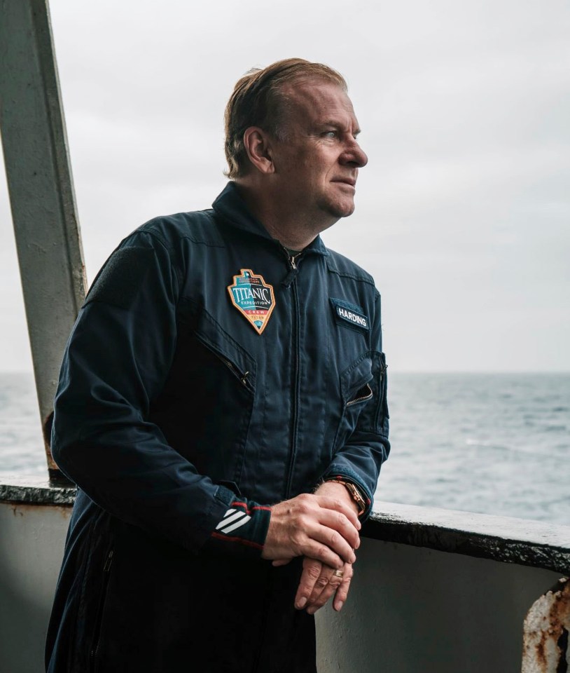 Hamish Harding just hours before boarding the submersible Titan