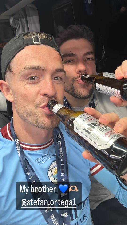 Jack Grealish admits he had a hangover after his Treble boozer bender