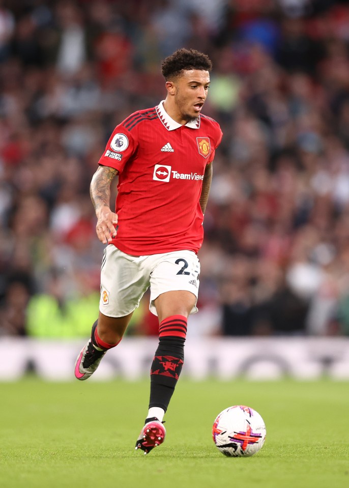 Jadon Sancho was another marquee signing for the Red Devils