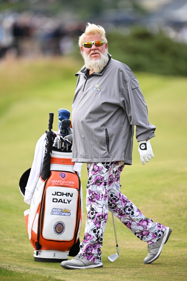 John Daly had been due to take part in the event